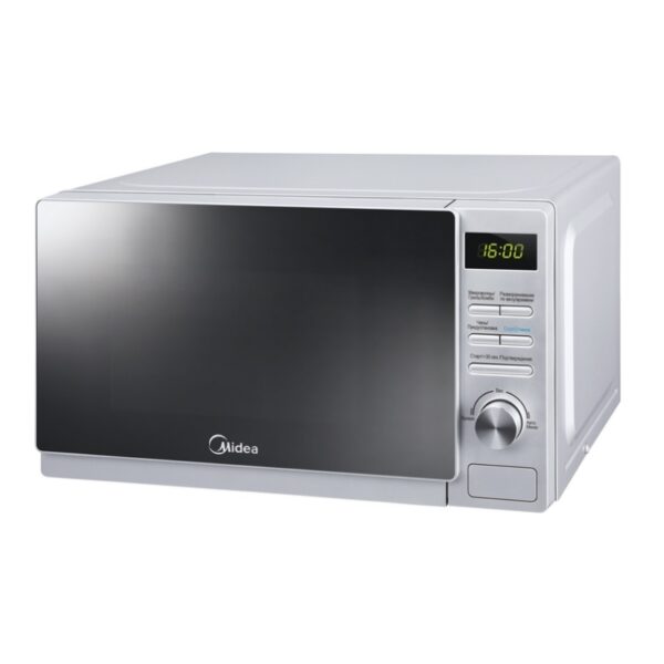 მიკროტალღური ღუმელი Midea AM720C4E-S, 1050W, 20L