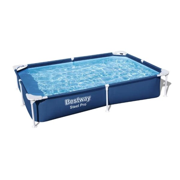კარკასული აუზი BESTWAY 56401, 221x150x43cm, 1200L