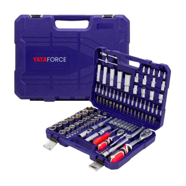 ხელსაწყოების ნაკრები YATAFORCE 52567 (108 ნაჭერი)