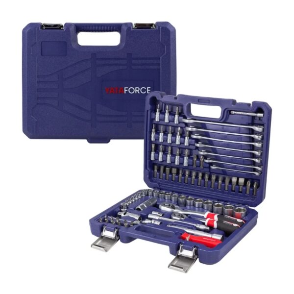 ხელსაწყოების ნაკრები YATAFORCE 57671 (82 ნაჭერი)