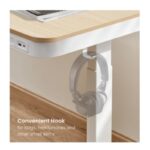 კომპიუტერის მაგიდა VERTEX VX-1SSD-01NW, Single Motor Sit-Stand Desk with Drawer and Memory Control - Image 3