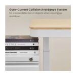 კომპიუტერის მაგიდა VERTEX VX-1SSD-01NW, Single Motor Sit-Stand Desk with Drawer and Memory Control - Image 4