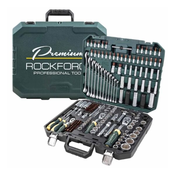 ხელსაწყოების ნაკრები RockForce 62025 (216 ნაჭერი)
