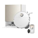 რობოტი მტვერსასრუტი Dreame X60 Ultra Complete, White - Image 3