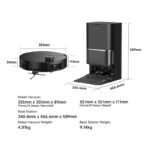 რობოტი მტვერსასრუტი Dreame L60 Ultra Black - Image 2