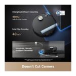 რობოტი მტვერსასრუტი DREAME Aqua 10 Ultra Roller Complete, Black - Image 6