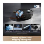 რობოტი მტვერსასრუტი DREAME Aqua 10 Ultra Roller Complete, Black - Image 7